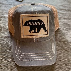 David and Young Mama Bear hat